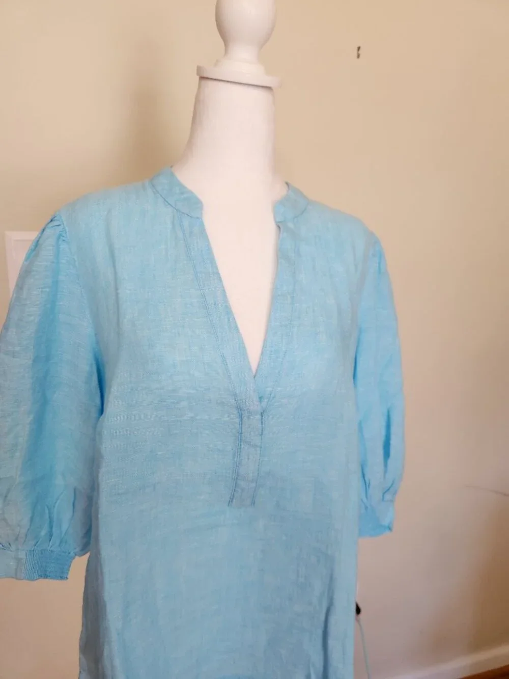 The Lilly Pulitzer Mialeigh Top Plus - Size 16 - Euphoric Blue